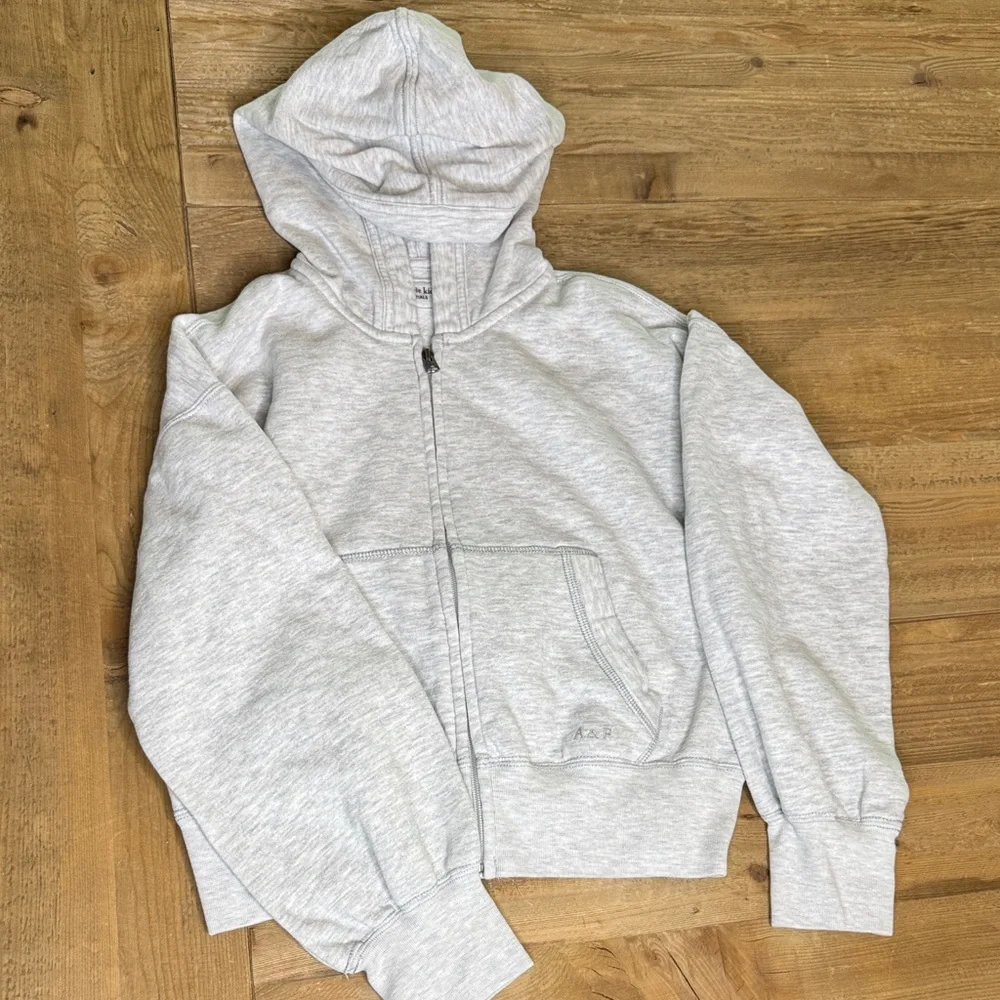 Abercrombie Kids Gray Essential Hoodie 11/12